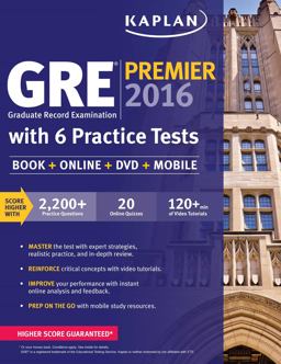 Kaplan GRE® with 6 Practice Tests