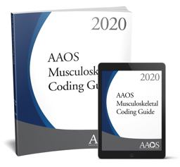 AAOS Musculoskeletal Coding Guide - 2020  9781625529657 Front Cover