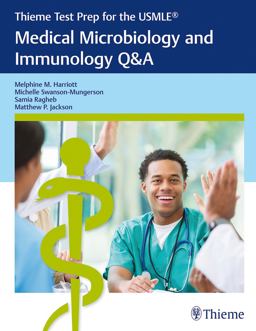 Thieme Test Prep for the USMLEï¿½: Medical Microbiology and Immunology Q&amp;a  9781626233829 Front Cover