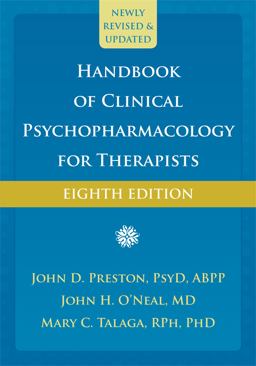 Handbook of Clinical Psychopharmacology for Therapists 8th 9781626259256 Front Cover