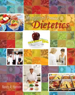 Management Practice in Dietetics  9781626614062 Front Cover