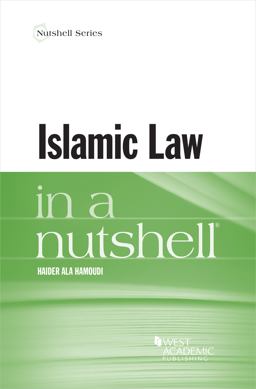Islamic Law in a Nutshell  9781628100426 Front Cover
