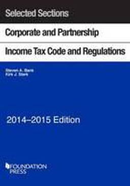 Corporate and Partnership Income Tax Code and Regulations, 2014-2015