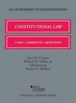 Constitutional Law Constitutional Law