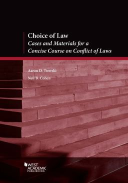 Choice of Law  9781628101317 Front Cover