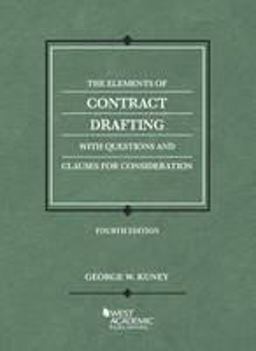 The Elements of Contract Drafting:  9781628101935 Front Cover