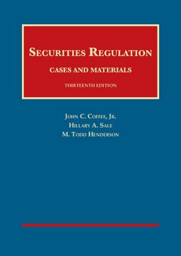 Securities Regulation Securities Regulation