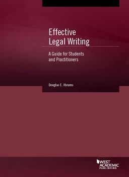 Effective Legal Writing