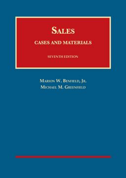 Cases and Materials on Sales:  9781628103526 Front Cover
