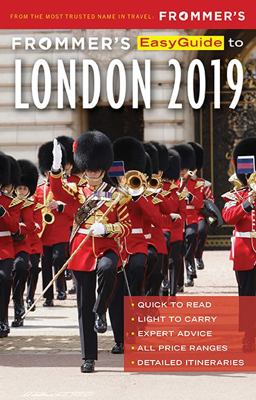 Frommer's EasyGuide to London 2019 6th 9781628874228 Front Cover