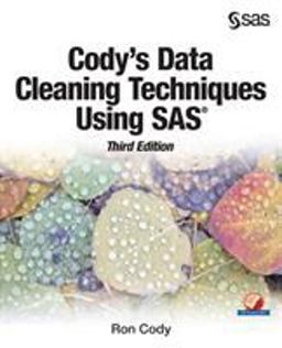Cody's Data Cleaning Techniques Using SAS:  9781629607962 Front Cover