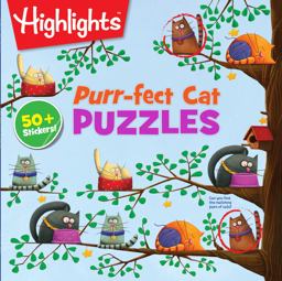 Purr-fect Cat Puzzles:  9781629798271 Front Cover