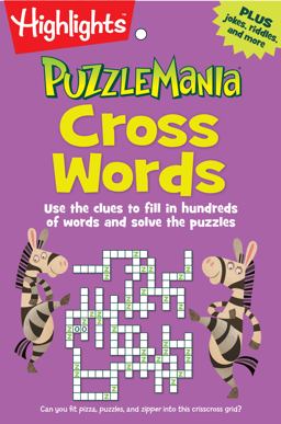 Highlights Puzzlemania Cross Words:  9781629798349 Front Cover