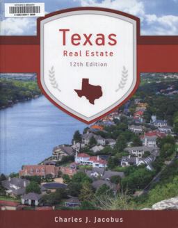 Texas Real Estate 12th 9781629800011 Front Cover