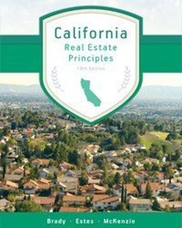 California Real Estate Principles 10th 9781629800059 Front Cover