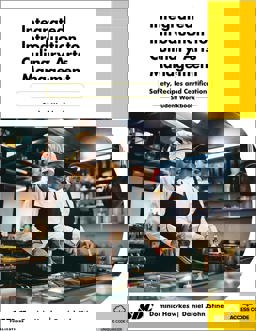 Integrated Introduction to Culinary Arts Management - Student Workbook Safety, Recipes and Certification  9781630575748 Front Cover