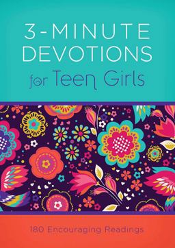 3-Minute Devotions for Teen Girls 180 Encouraging Readings  9781630588564 Front Cover