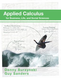 Applied Calculus for Business, Life and Social Sciences (paperback)