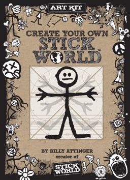 Create Your Own Stick World Kit Includes Technique Book, Pens, and 80 Page Drawing Journal!  9781631060618 Front Cover