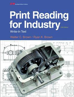 Print Reading for Industry Write-In Text 10th 9781631260513 Front Cover