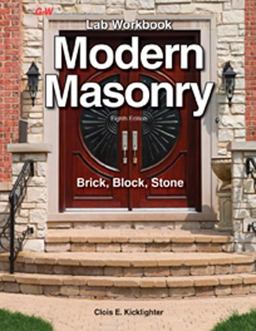 Modern Masonry Workbook 8th 9781631260971 Front Cover