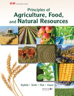 Principles of Agriculture, Food, and Natural Resources Applied Agriscience  9781631262357 Front Cover