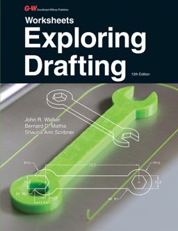 Exploring Drafting 12th 9781631262661 Front Cover