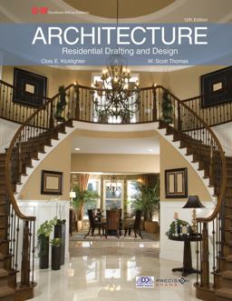 Architecture Residential Drafting and Design 12th 9781631263156 Front Cover
