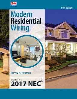 Modern Residential Wiring:  9781631268960 Front Cover