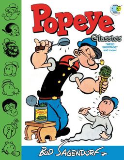 Popeye Classics: Weed Shortage and More!  9781631403255 Front Cover