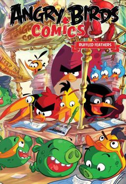 Angry Birds Comics Volume 5: Ruffled Feathers  9781631407628 Front Cover