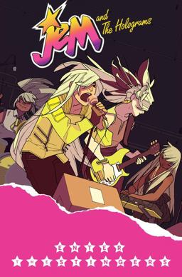 Jem and the Holograms, Vol. 4: Enter the Stingers  9781631408373 Front Cover