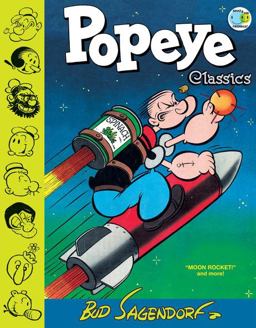 Popeye Classics, Vol. 10: Moon Rocket and More  9781631408403 Front Cover