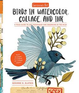 Geninne's Art: Birds in Watercolor, Collage, and Ink A Field Guide to Art Techniques and Observing in the Wild  9781631594755 Front Cover