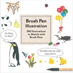 Brush Pen Illustration More Than 200 Ideas for Drawing with Brush Pens  9781631595004 Front Cover