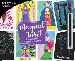 Scratch and Create Magical Tarot Scratch and Reveal 78 Original Art Tarot Cards  9781631595134 Front Cover