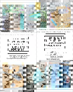 Year of Creativity A Craft Date Planner to Meet, Share, and Create  9781631598173 Front Cover