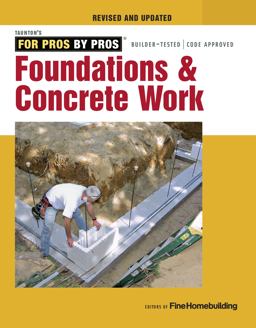 Foundations and Concrete Work  9781631869136 Front Cover