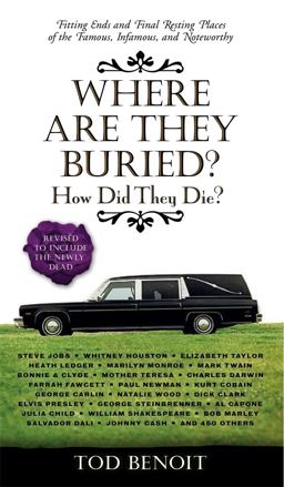 Where Are They Buried? How Did They Die? Fitting Ends and Final Resting Places of the Famous, Infamous, and Noteworthy  9781631910111 Front Cover