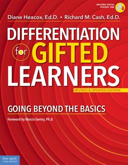 Differentiation for Gifted Learners Going Beyond the Basics 2nd 9781631984327 Front Cover