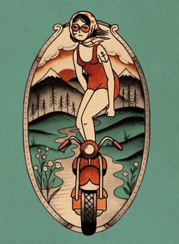 Daring Dames A Kyler Martz Journal  9781632171160 Front Cover