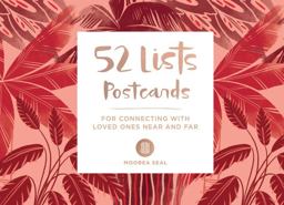 52 Lists Postcards For Connecting with Loved Ones near and Far: 52 Unique Postcards, 26 Different Backgrounds, 13 Different Prompts  9781632172310 Front Cover
