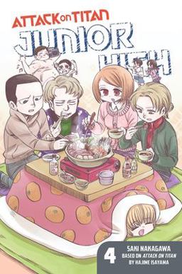 Attack on Titan: Junior High 4  9781632361134 Front Cover