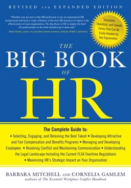 Big Book of HR, Revised and Updated Edition 2nd 9781632650894 Front Cover
