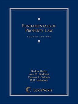 Fundamentals of Property Law  9781632809773 Front Cover