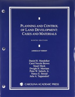 Planning and Control of Land Development