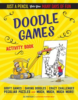 Doodle Games Activity Book  9781633221123 Front Cover