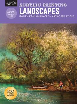 Acrylic Painting: Landscapes Learn to Paint Landscapes in Acrylic Step by Step  9781633221475 Front Cover