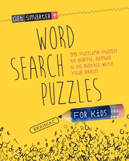 Get Smarter: Word Search Puzzles for Kids