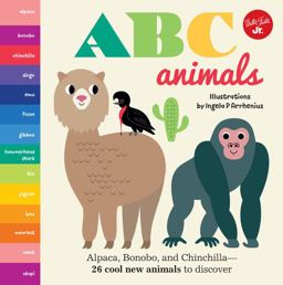 Little Concepts: ABC Animals Alpaca, Bonobo, and Chinchilla - 26 Cool New Animals to Discover  9781633226289 Front Cover